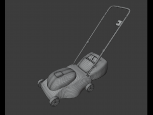 lawnmower Model 3D