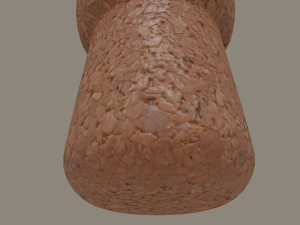 champagne cork 3D Model
