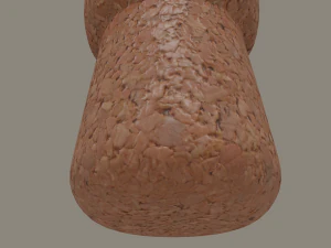 샴페인 코르크 3D 모델