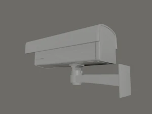 c&acirc;mera de seguran&ccedil;a Modelo 3D