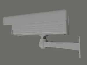 c&acirc;mera de seguran&ccedil;a Modelo 3D