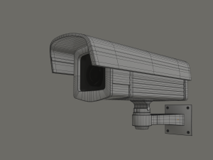 security camera 3D-Modell