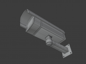 security camera 3D-Modell