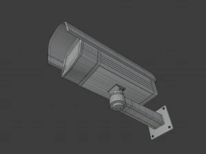 c&acirc;mera de seguran&ccedil;a Modelo 3D