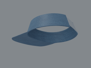 visor cap Model 3D