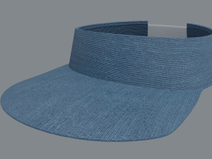 visor cap Model 3D