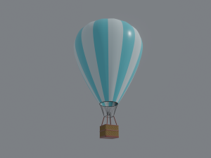 hot air balloon 3D Model