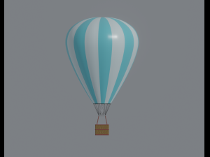 hot air balloon 3D Model