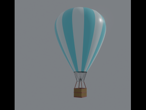 hot air balloon 3D Model