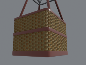 hot air balloon 3D Model