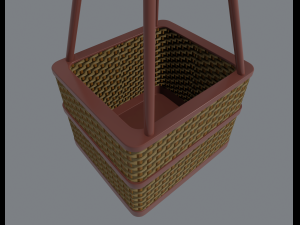 hot air balloon 3D Model