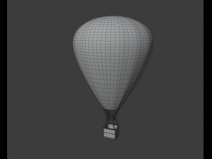 hot air balloon 3D Model