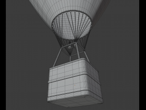 hot air balloon 3D Model