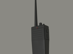 walkie talkie 3D 모델