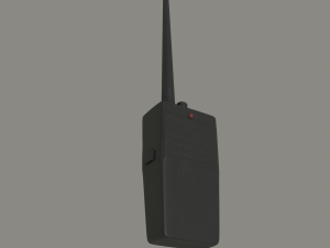 walkie talkie 3D 모델