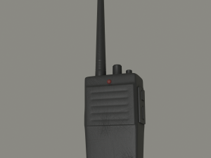 walkie talkie 3D 모델