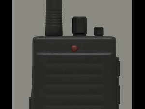 walkie talkie 3D 모델