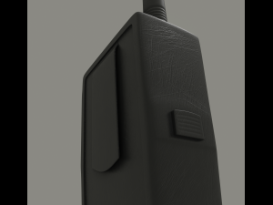 walkie talkie 3D 모델