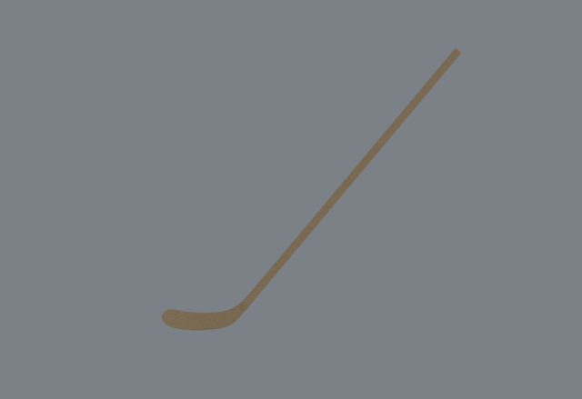 wooden hockey stick 3D मॉडल .c4d .max .obj .3ds .fbx .stl .blend 