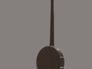 banjo 3D 模型