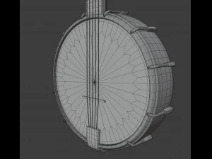 banjo 3D Model