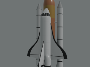 space shuttle 3D 模型