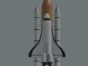 space shuttle 3D 模型