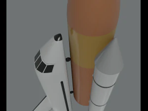 スペースシャトル 3Dモデル