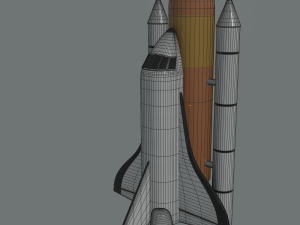 space shuttle 3D 模型