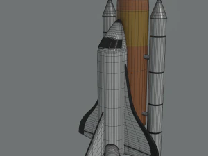 スペースシャトル 3Dモデル