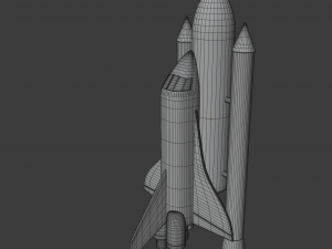 space shuttle 3D 模型