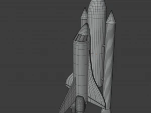 スペースシャトル 3Dモデル