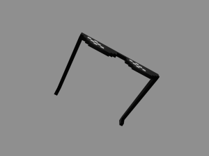 pixel sunglasses Modelo 3D
