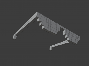 pixel sunglasses Modelo 3D