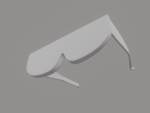 safety goggles 3D 模型