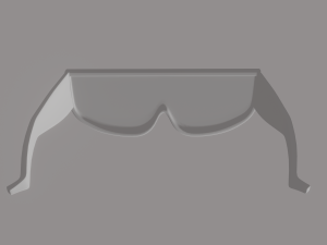safety goggles 3D 模型