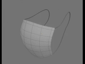 face mask 3D Model