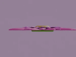 pink flower 3D Model