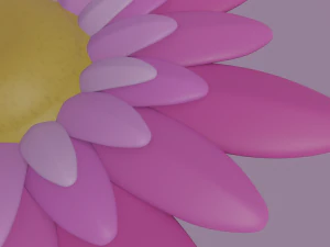 pink flower 3D Model