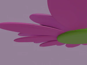 pink flower 3D Model