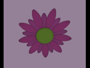 pink flower 3D Model