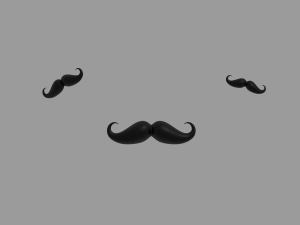 mustache 3D Model