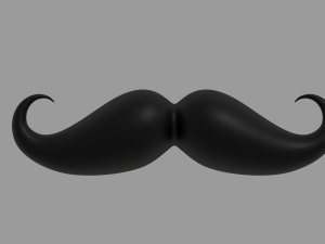 mustache Modèle 3D