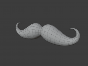 mustache Modèle 3D