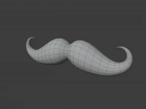 mustache 3D Model