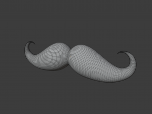 mustache Modèle 3D