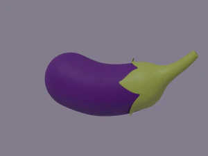 eggplant 3D Model