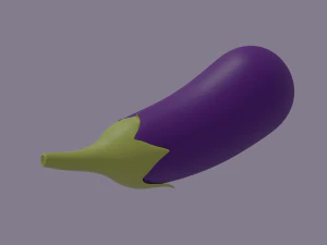 eggplant 3D Model