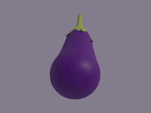 eggplant 3D 모델