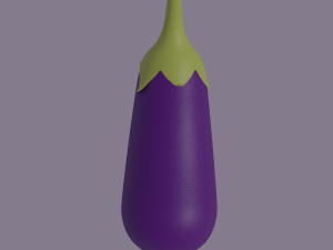 eggplant 3D 모델